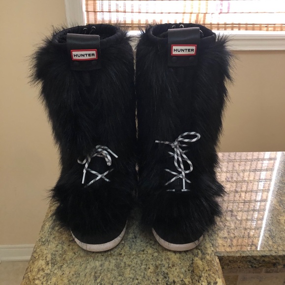 Hunter Shoes - Hunter Original Faux Fur Snow Boots